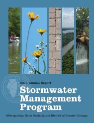 Stormwater Management Program Annual Report for 2011