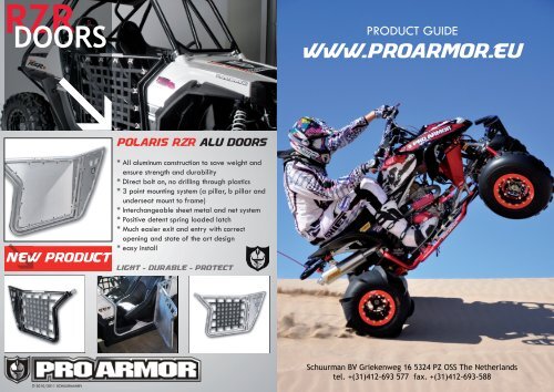 proarmor-A5 leaflet 2010.pdf - Schuurman B.V.