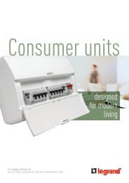 designed for modern living - Legrand