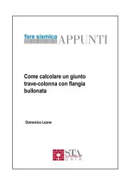 Come calcolare un giunto trave-colonna con ... - S.T.A. Data S.r.l.