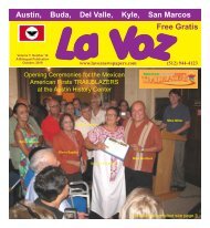 La Voz de Austin October 2010abc.pmd - La Voz Newspapers