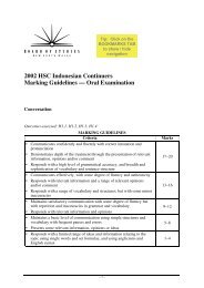 2002 Hsc Visual Arts Marking Guidelines A Artmaking A Body Of