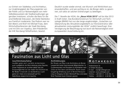 BDA Informationen 2.12 - Bund Deutscher Architekten BDA