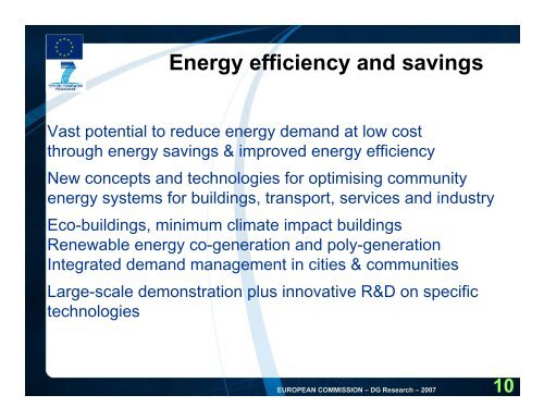 Energy - FP7 work programme (pdf) - Seventh EU Framework ...