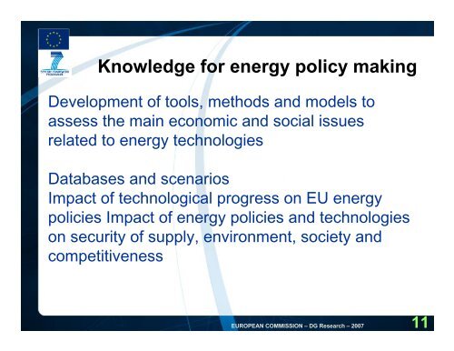 Energy - FP7 work programme (pdf) - Seventh EU Framework ...