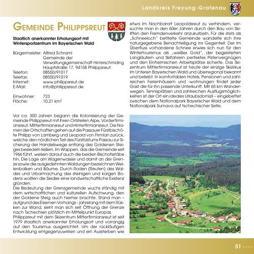 Landkreisbroschüre - Landkreis Freyung-Grafenau