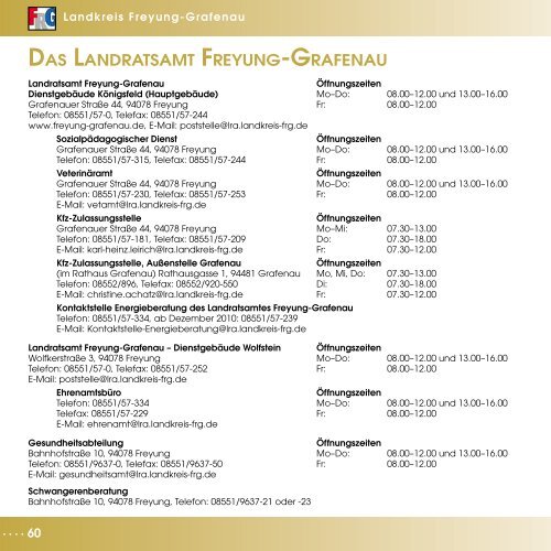 Landkreisbroschüre - Landkreis Freyung-Grafenau