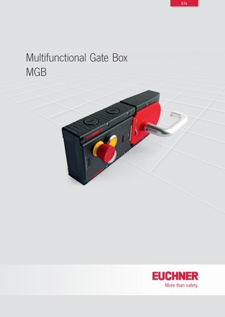 Multifunctional Gate Box MGB - EUCHNER GmbH + Co. KG