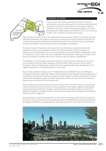 Precinct Plans 1-8.indd - City of Perth