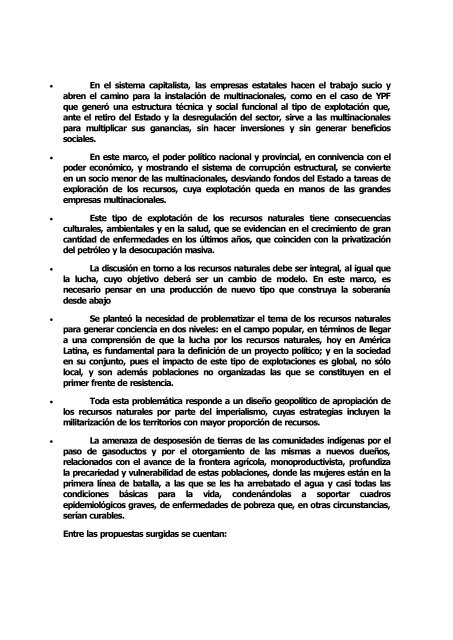 INFORME DE DDH ALERTA ARGENTINA - Maristella Svampa