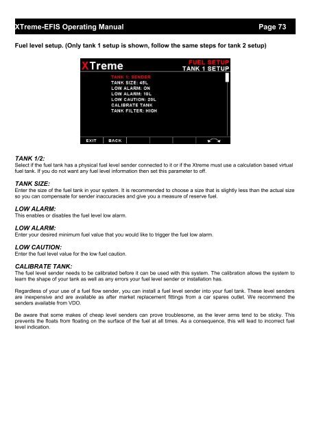 XTreme EFIS - STRATOMASTER Instrumentation MGL Avionics