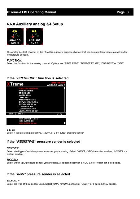 XTreme EFIS - STRATOMASTER Instrumentation MGL Avionics