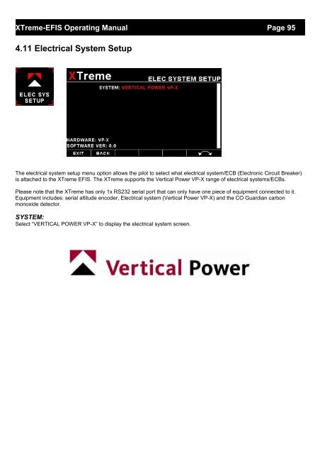 XTreme EFIS - STRATOMASTER Instrumentation MGL Avionics