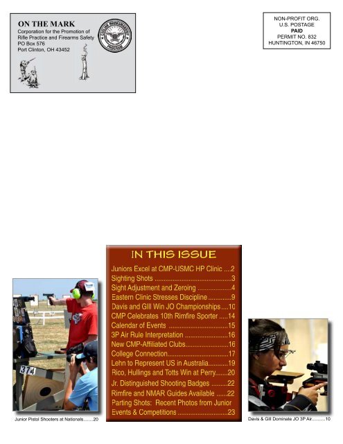 FALL 2011 - Civilian Marksmanship Program