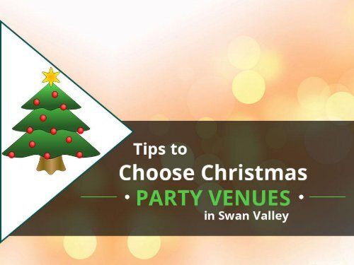 Party Venues and Accommodation in Perth - How to Choose