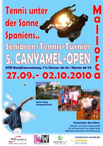 Canyamel-Open Seniors 2010