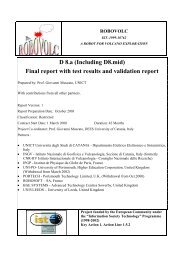 D 8.a (Including D8.mid) Final report with test results and validation ...