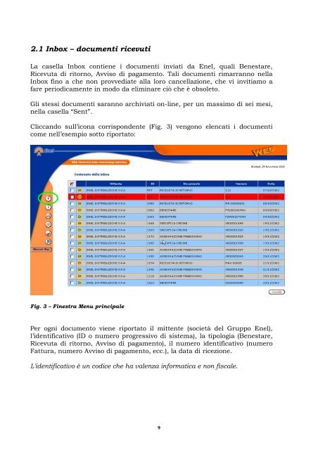 WEG - Web Electronic Gateway - Fornitori - Enel