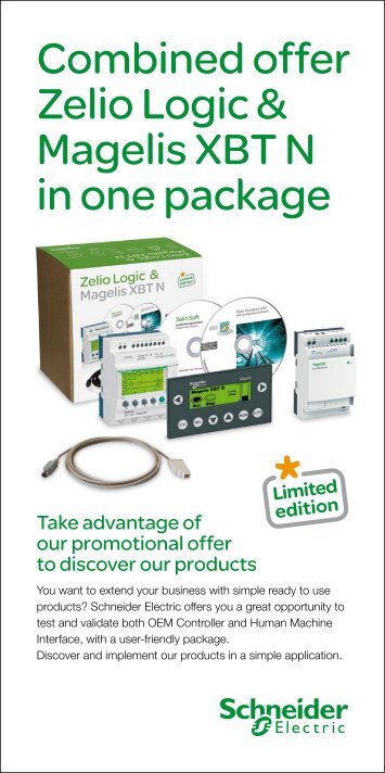 Combined offer Zelio Logic & Magelis XBT N in ... - Schneider Electric