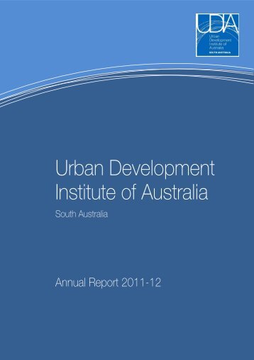 UDIA SA Annual Report 2011-12 - UDIASA - Urban Development ...