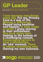 I love learning new things every day. For me, Primary Care is a way ...