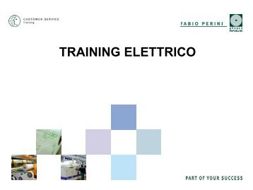 TRAINING ELETTRICO - Fabio Perini SpA