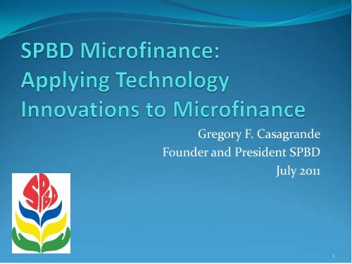 SPBD Microfinance - Microfinance Pasifika