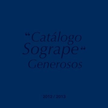 CatÃ¡logo de Generosos / 1.2 MB - Sogrape