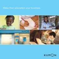 Make their education your business