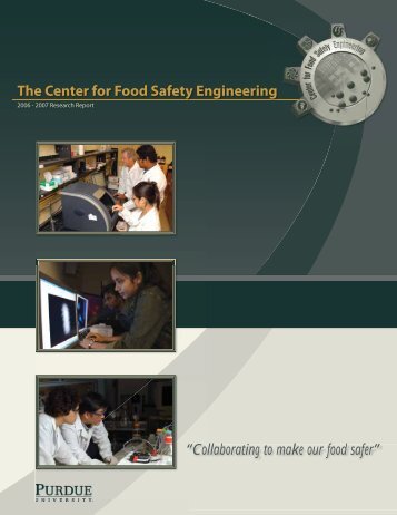 Annual Report - Center for Food Safety Engineering - Purdue ...