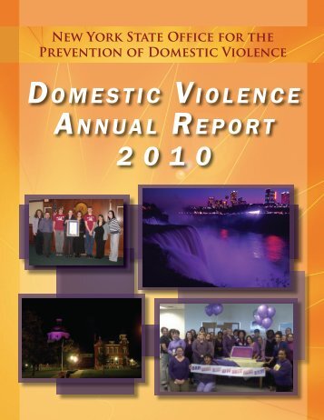 Domestic Violence Annual Report 2010 - Office for the Prevention of ...