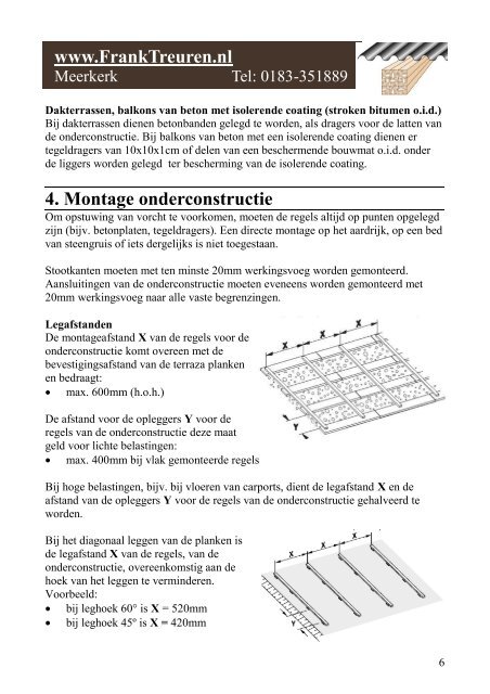 Werzalit Terraza - Frank Treuren B.V. In