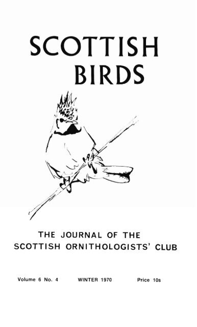 SCOTTISH BIRDS - The Scottish Ornithologists' Club