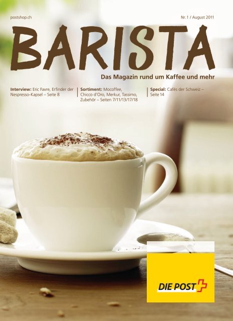 Barista Das Magazin Rund Um Kaffee Und Mehr - freudiger text ...