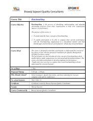 Introduction to Benchmarking - Shawqi Sajwani