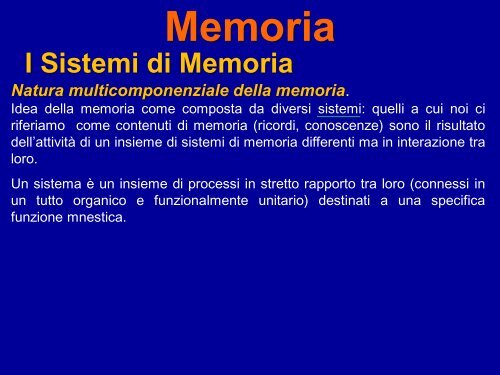 Memoria