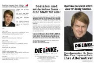 Ihre Alternative! - DIE LINKE. Kreisverband Essen