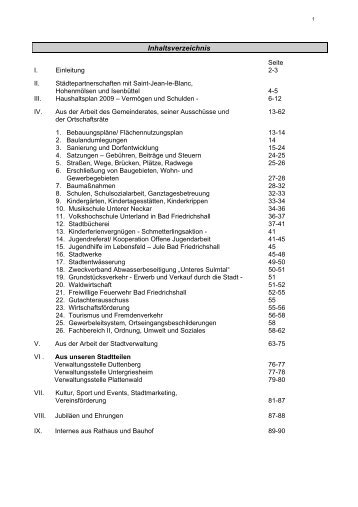 Bauanträge BFH, Oedheim u. Offenau 1996 - 2009