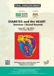 Grand Rounds - National Diabetes Institute, Malaysia