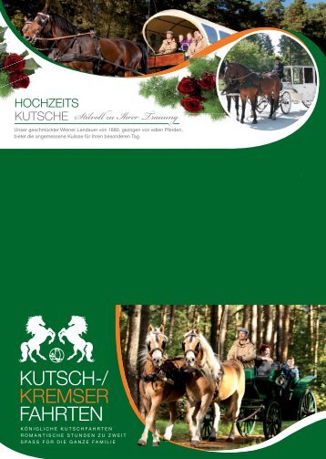 Kutschen, Ponyreiten Flyer