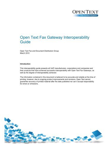 Open Text Whitepaper Template - ProcessFlows