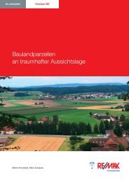 Baulandparzellen an traumhafter Aussichtslage