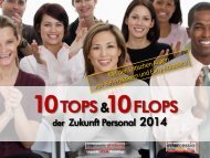 Die 10 Tops und 10 Flops der Zukunft Personal 2014 #zp14 (aus Praktiker-Sicht)