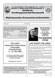 23. Mai 2004 - Kulturkreis - Ebermannstadt