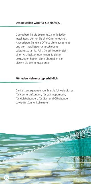 Heizen mit KÃ¶pfchen - Bundesamt fÃ¼r Energie BFE - admin.ch