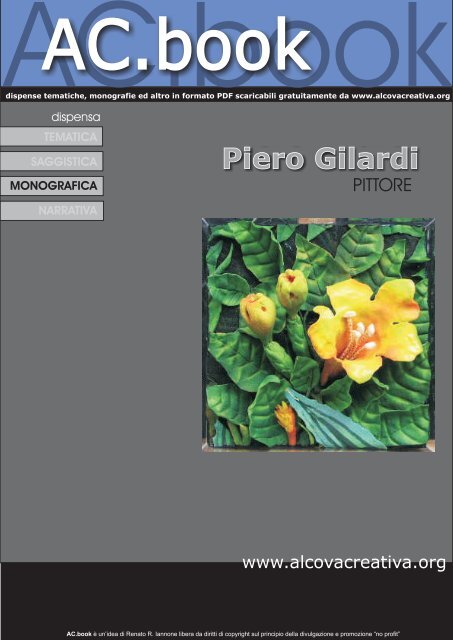 Piero Gilardi - Alcovacreativa.org