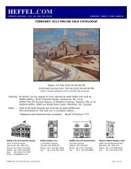 Download Auction Catalogue - Heffel