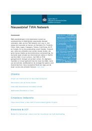 Nieuwsbrief TWA Netwerk - KNCV