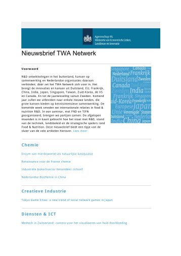 Nieuwsbrief TWA Netwerk - KNCV