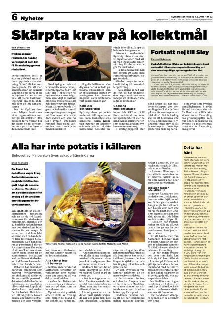 Kyrkpressen 22/2011 (PDF: 3.3MB)